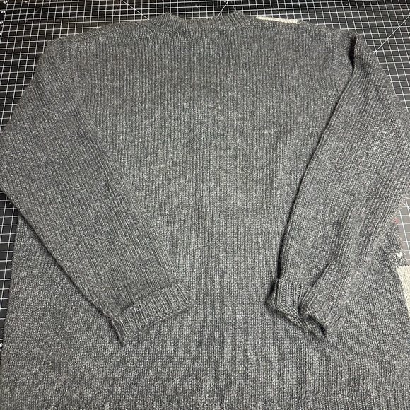 Studio Works Charcoal Cardigan with Festive Fall Autumn Embroidery Motifs Sm B11 - Picture 7 of 9